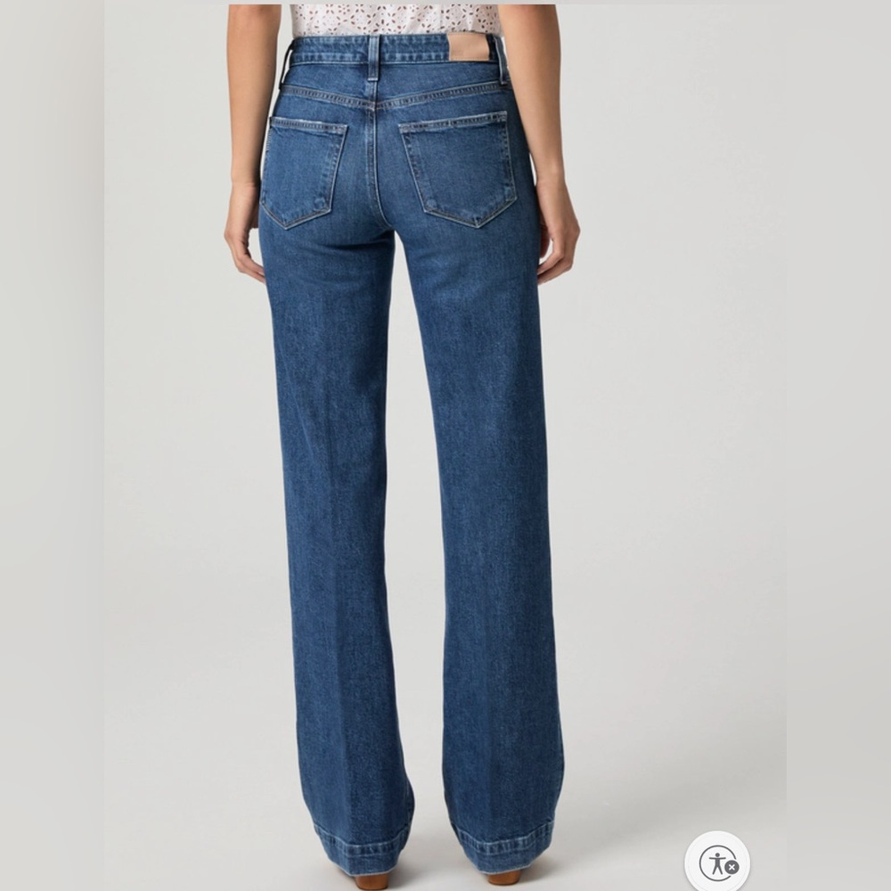 NEW PAIGE l Leenah Wide Leg Jean Sz 30